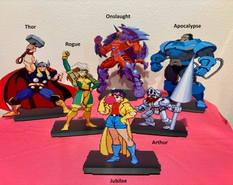 Marvel vs Capcom 2 Sprites - Arcade Video Game Inspired - Etsy 日本