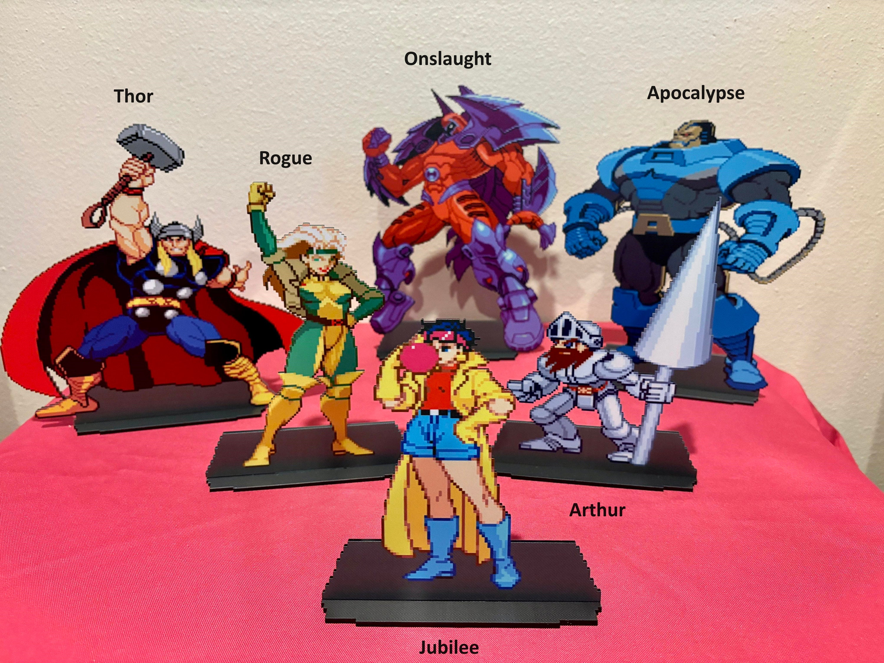 Buy Marvel Vs Capcom 2 Sprites - Arcade Video Game Inspired Online