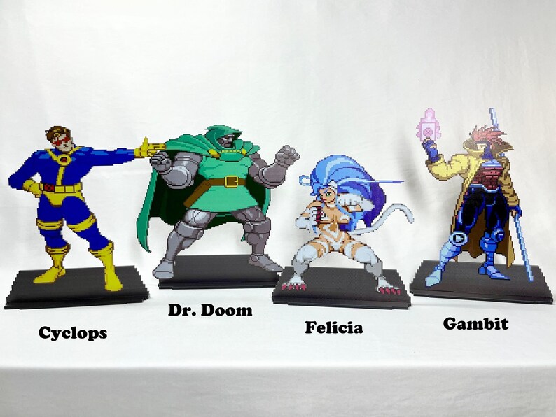 Marvel Vs Capcom 2 Sprites Arcade Video Game Inspired - Etsy Finland