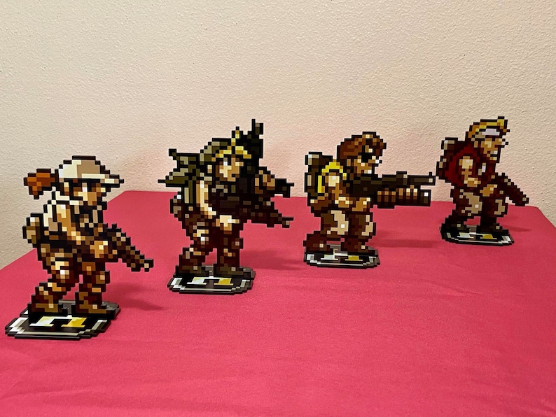 Metal Slug Sprites Video Game Inspired Pixel Art image 2