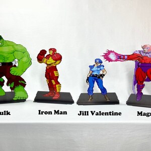 Marvel Vs Capcom 2 Sprites Arcade Video Game Inspired - Etsy