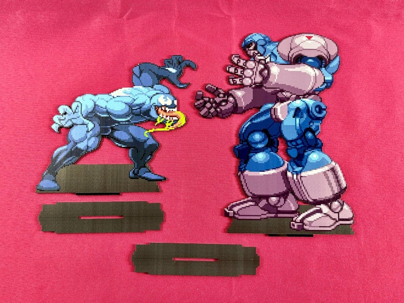 Marvel Vs Capcom 2 Sprites Arcade Video Game Inspired - Etsy