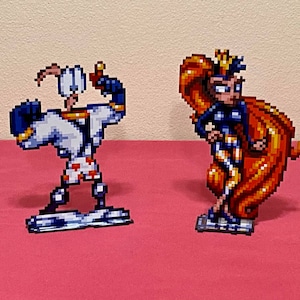 Earthworm Jim Sprites - Art inspiré du jeu vidéo Super Nintendo