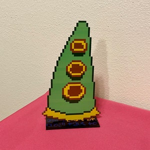 Day of the Tentacle Sprites PC Video Game Inspired Pixel Art Green Tentacle