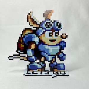 Rocket Knight Adventures Sega Video Game Inspired Sprite