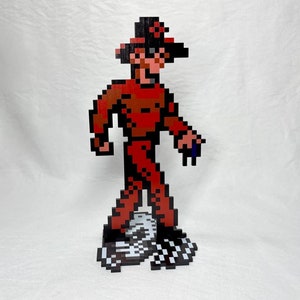 A Nightmare on Elm Street Freddy Krueger - NES Video Game Inspired Sprite