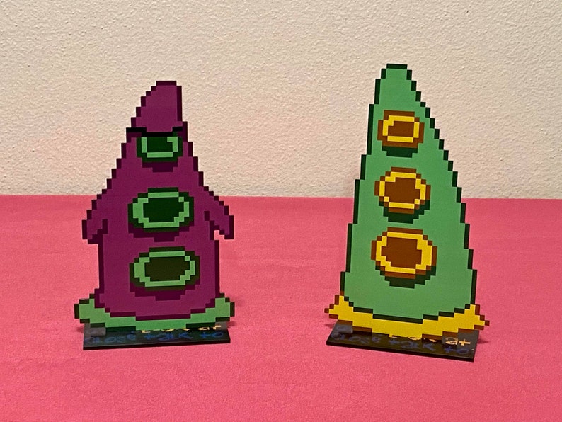 Day of the Tentacle Sprites PC Video Game Inspired Pixel Art Both Tentacles