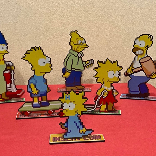 Sprites de Arcade de Los Simpsons - Inspirados en videojuegos