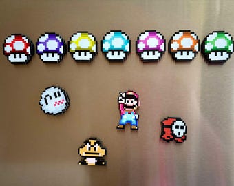Mario inspiriert Mini-Magnete