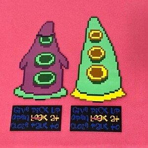 Day of the Tentacle Sprites PC Video Game Inspired Pixel Art image 6