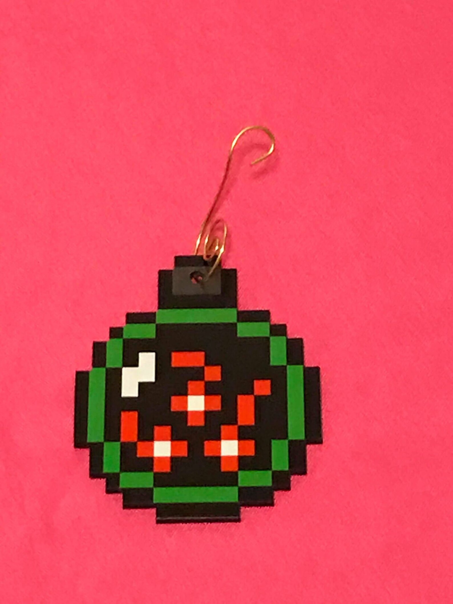 Video Game Christmas Ornaments Nintendo Inspired Etsy