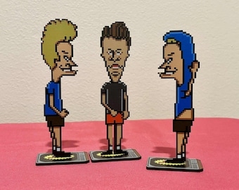 NIB Working Works New Set Beavis Butthead Set Pull String Talking
