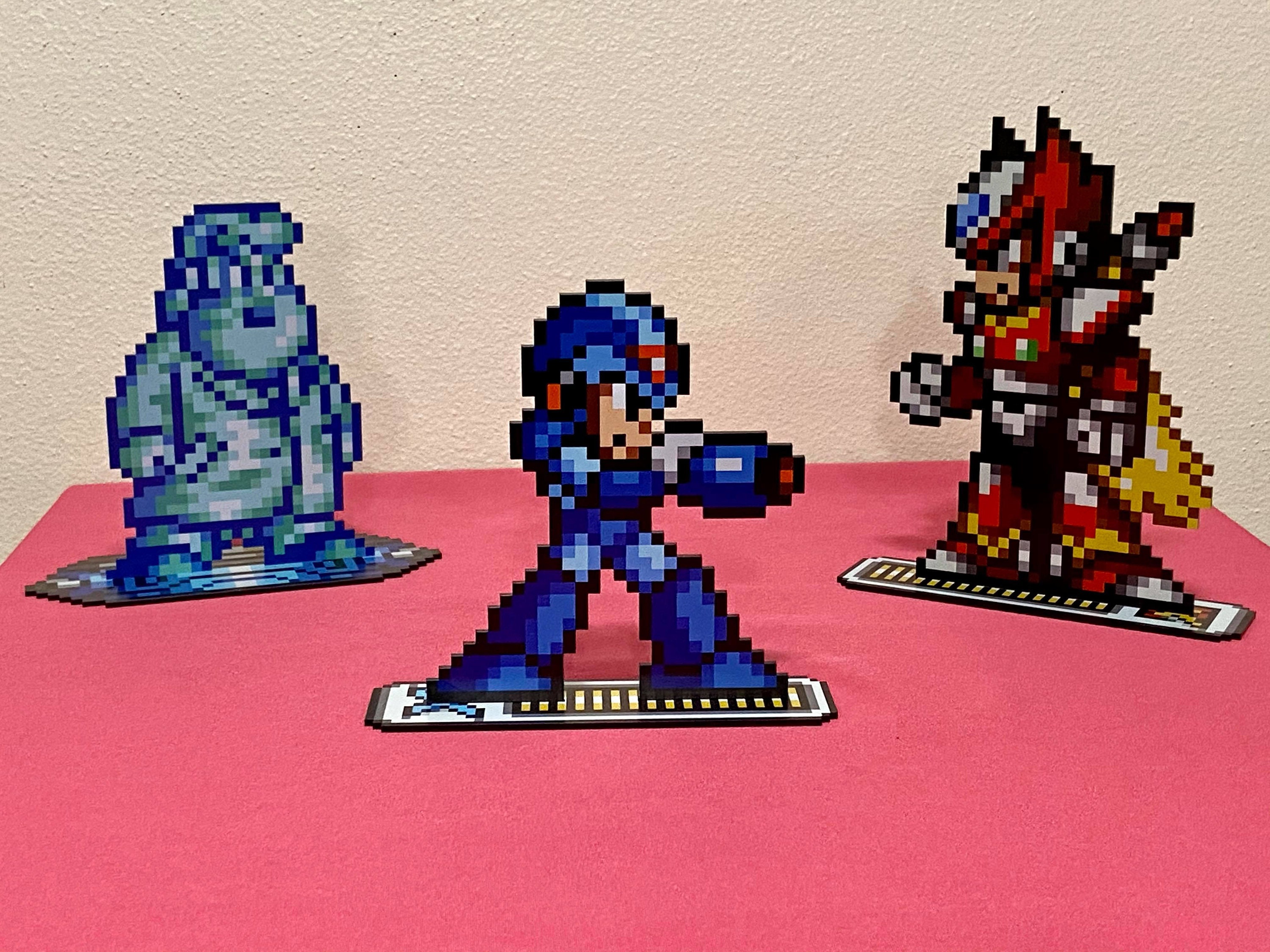 megaman sprite game figurine megaman sprite game figurine