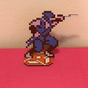 Ninja Gaiden Ryu Hayabusa Sprite - Nintendo Video Game Inspired