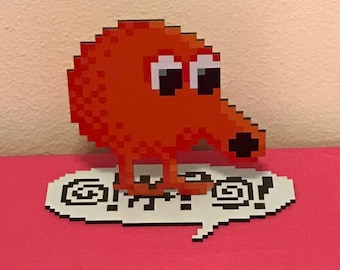 Q*Bert Sprite - Arcade Video Game Inspired