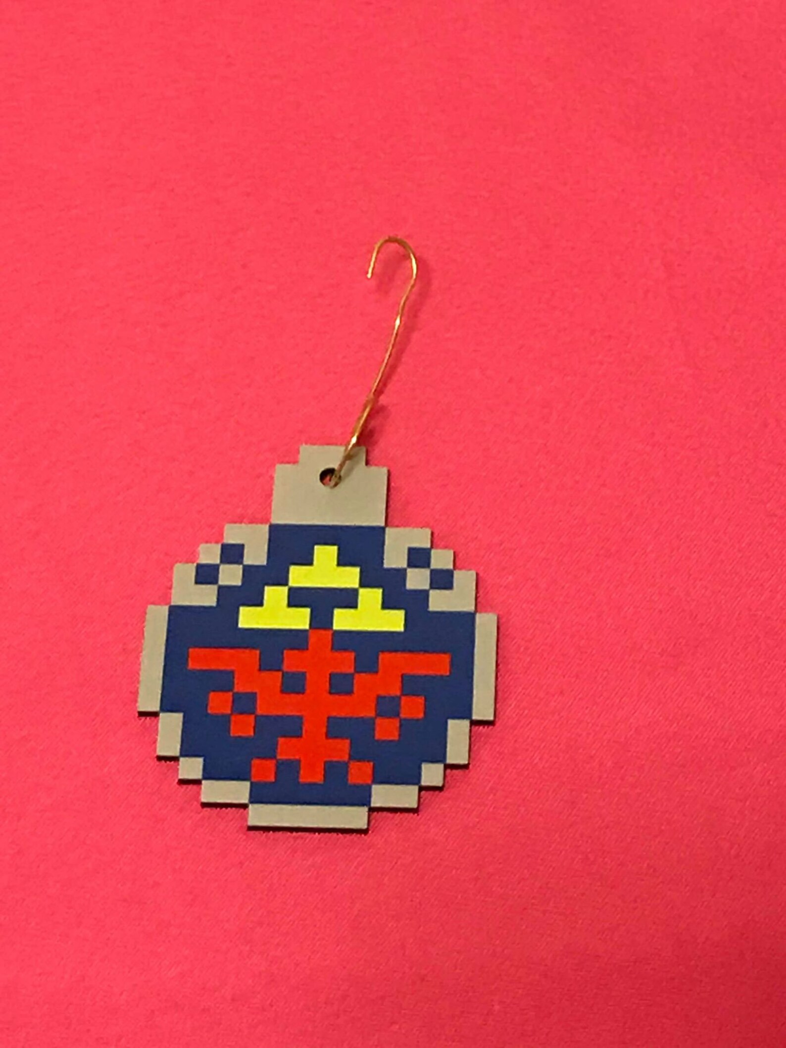 Video Game Christmas Ornaments Nintendo Inspired Etsy