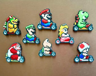 Mario Kart inspirierte Mini Magnete