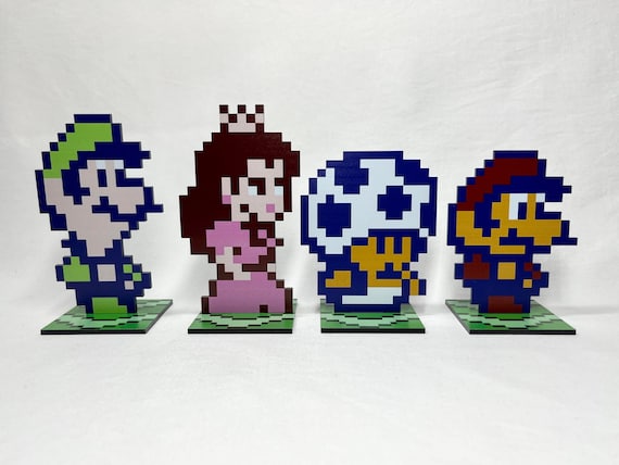 Super Mario Bros 2 Sprites - Nintendo Video Game Inspired - Etsy