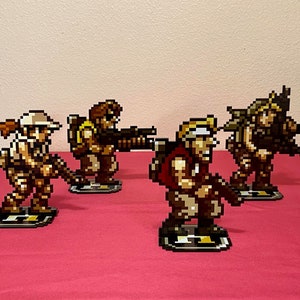 Metal Slug Sprites - Video Game Inspired Pixel Art