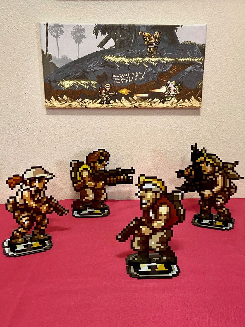 Metal Slug Sprites Video Game Inspired Pixel Art image 9