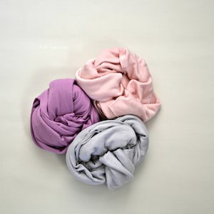 Newborn Swaddle, Jersey Knit Wrap, Newborn Photography Prop, Jersey Stretch Wrap, Newborn Jersey Stretch Wrap, RTS
