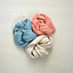 Newborn Wrap, Jersey Knit Wrap, Newborn Photography Prop, Jersey Stretch Wrap, Newborn Jersey Stretch Wrap, RTS