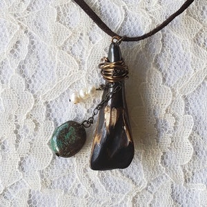 Horse tooth necklace hotsell