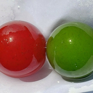 LIONEL RED &GREEN JEWELS FOR 40'S VW & ZW TRANSFORMERS TRANSLUCENT 