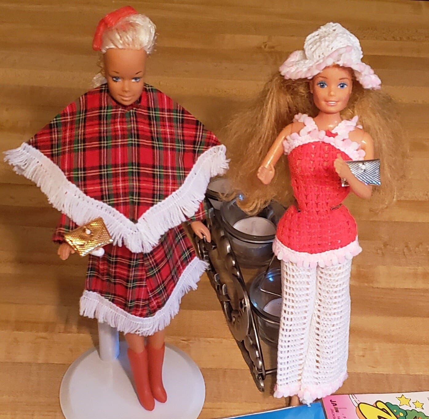 Poupée Barbie Mattel Vintage De 1966 Fabriquée à Taïwan - Occasion Avec Accessoires