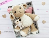 lamb crochet pattern, sheep crochet pattern, crochet lamb, crochet sheep, amigurumi lamb, lamb tutorial