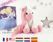unicorn crochet pattern, crochet unicorn, amigurumi, crochet pattern, unicorn pattern