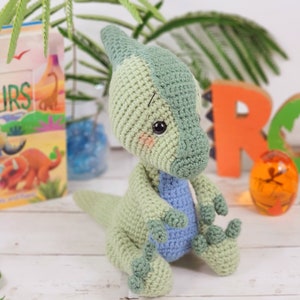 parasalphosaurus, dinosaur crochet pattern, crochet pattern, crochet dino, crochet dinosaur, pattern, crochet, amigurumi