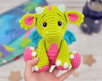 dragon crochet pattern, crochet dragon, dragon pattern, crochet pattern, amigurumi, dragon tutorial