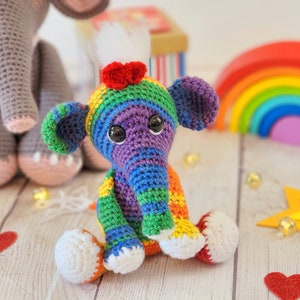 elephant, elephant crochet pattern, crochet pattern, amigrumi, crochet elephant, elephant tutorial