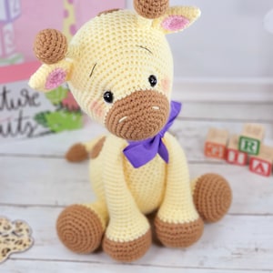 giraffe crochet pattern, crochet pattern, crochet giraffe, giraffe, crochet pattern, pattern, amigurumi, giraffe doll image 3