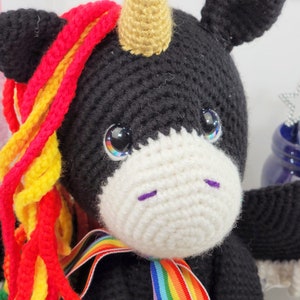 unicorn crochet pattern, crochet unicorn, amigurumi, crochet pattern, unicorn pattern image 7