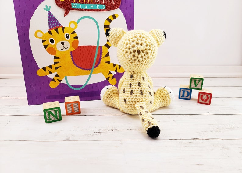 Snow leopard crochet pattern cheetah crochet pattern cat | Etsy