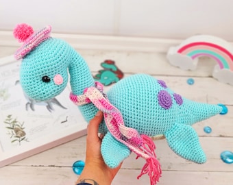 lochness monster, lochness, lochness crochet pattern, crochet pattern, amigurumi, tutorial, crochet lochness monster, baby gift