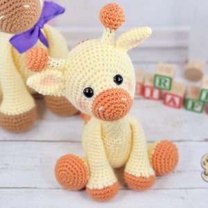 giraffe, crochet giraffe, giraffe crochet pattern, crochet pattern, pattern, amigurumi, tutorial image 8