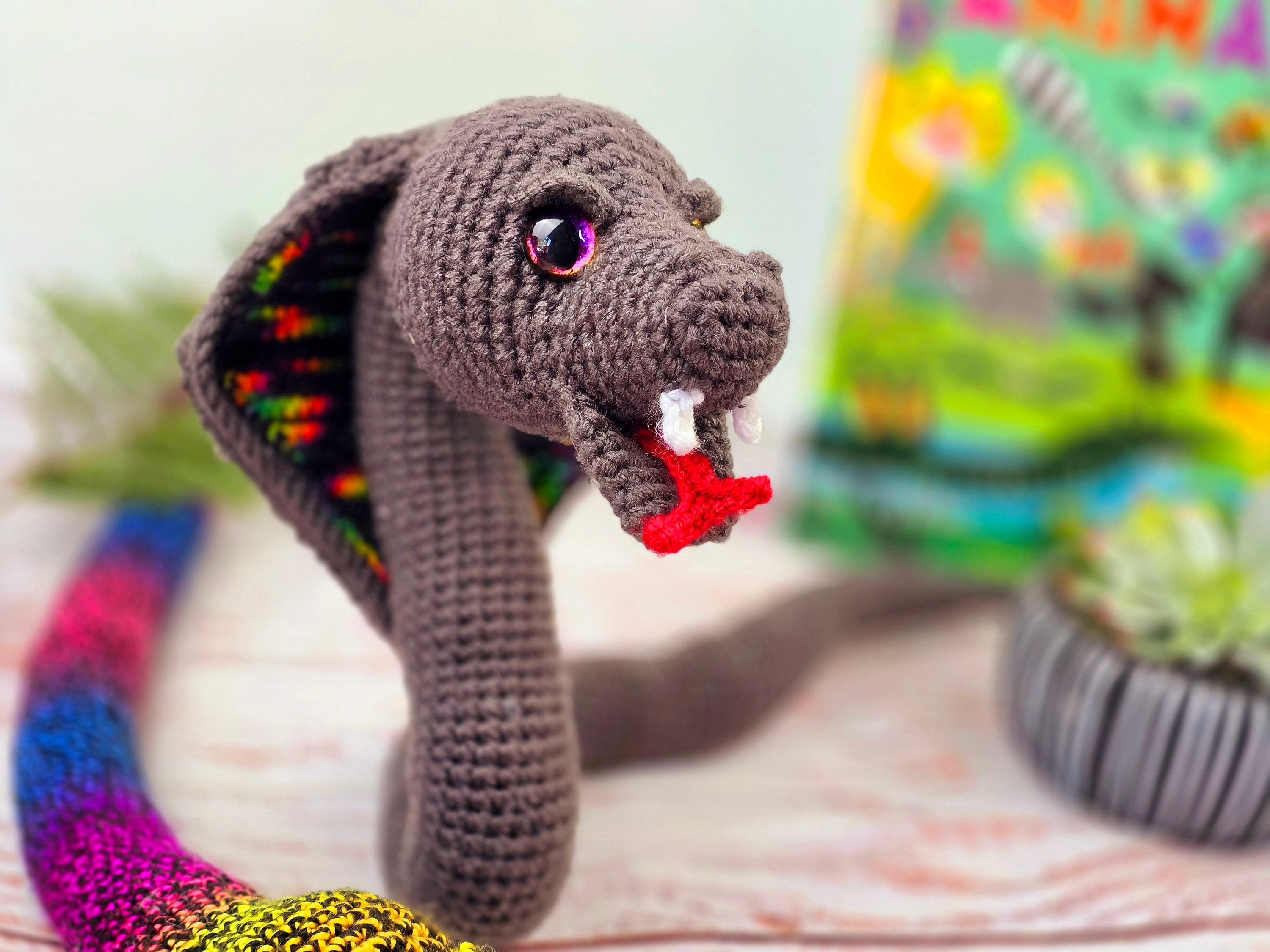 Snake Crochet Pattern, Cobra Crochet Pattern, Crochet Pattern, Crochet ...