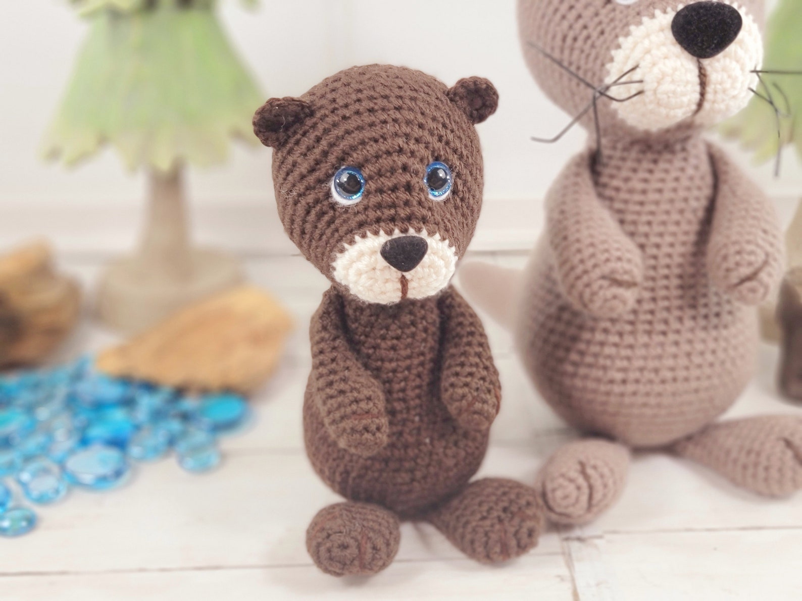 Otter Crochet Pattern Crochet Pattern Crochet Otter Otter Etsy