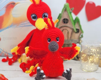 Motif au crochet Phoenix, motif au crochet, crochet, motif, motif Phoenix, crochet Phoenix, poupée Phoenix, jouet Phoenix, peluche Phoenix