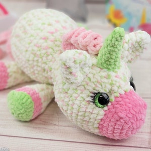 donkey crochet pattern, horse crochet pattern, unicorn crochet pattern, pegasus crochet pattern, zebra crochet pattern, crochet pattern image 5