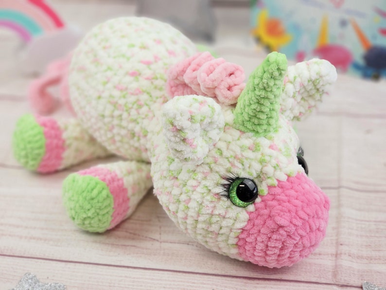 donkey crochet pattern, horse crochet pattern, unicorn crochet pattern, pegasus crochet pattern, zebra crochet pattern, crochet pattern image 5