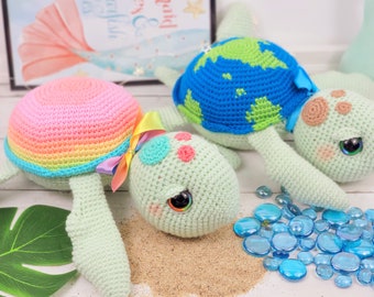 sea turtle crochet pattern, crochet pattern, crochet sea turtle, pattern, crochet, amigurumi, sea turtle plush, stuffed animal