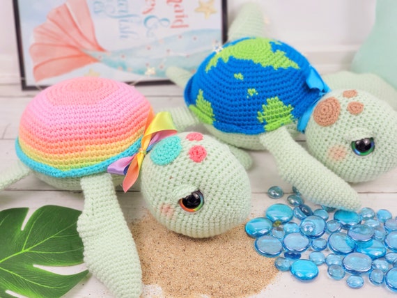 sea turtle crochet pattern, crochet pattern, crochet sea turtle, pattern, crochet, amigurumi, sea turtle plush, stuffed animal