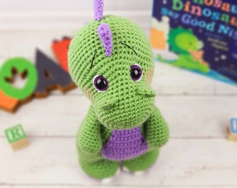 dinosaur crochet pattern, crochet pattern, dinosaur, amigurumi, t-rex crochet pattern, triceratops crochet pattern, stegosaurus