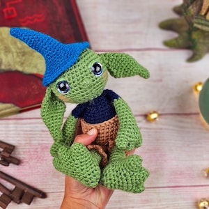 goblin crochet pattern, crochet pattern, crochet, pattern, amigurumi