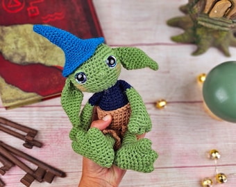 goblin crochet pattern, crochet pattern, crochet, pattern, amigurumi