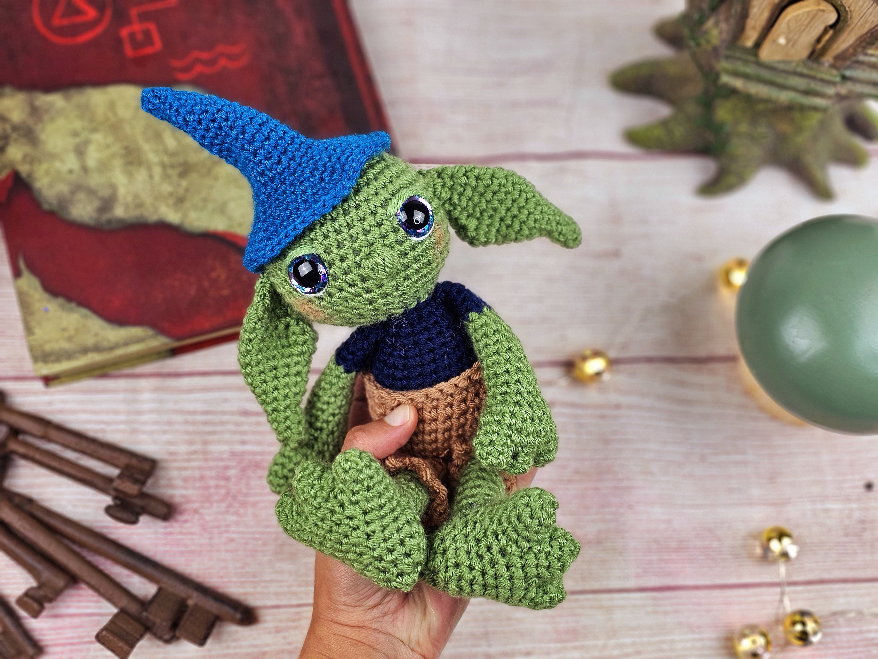 Goblin Crochet Pattern, Crochet Pattern, Crochet, Pattern